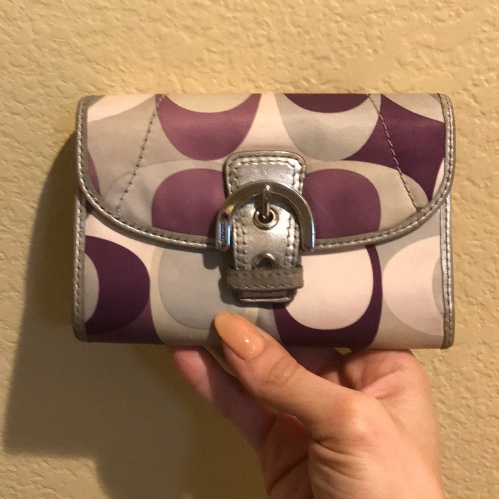 Authentic Coach wallet.